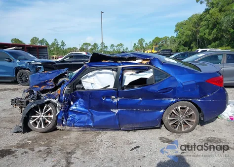 2017 Toyota Corolla Se из США, поврежденный, VIN 5YFBURHE5HP656634